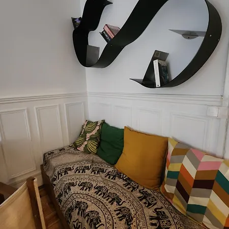 Apartament Charming Canal Saint-martin Republique Paryż